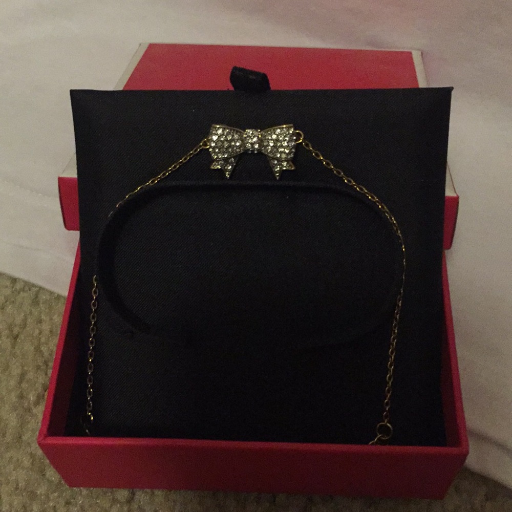 Juicy Couture bow bracelet